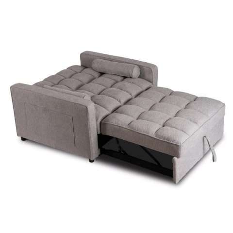 Fotel Rozkładany CORRA do Spania Szary