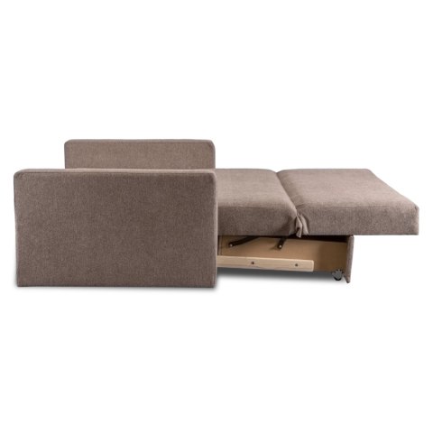 Zestaw 2x Fotel Do Spania Dwuosobowy MILAN 2 Beżowy