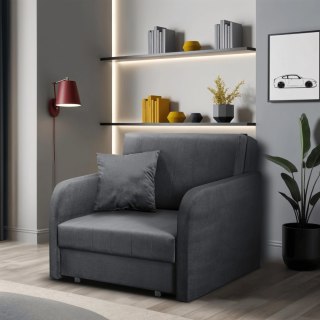 Zestaw 2x Fotel Do Spania Jednoosobowy VERO Szary