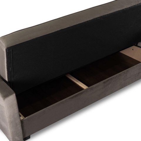 Zestaw 2x Sofa Rozkładana ALUNA Beżowa