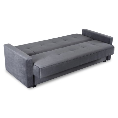 Zestaw 2x Sofa Rozkładana ALUNA Szara