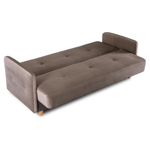 Zestaw 2x Sofa Rozkładana CUBA Beżowa