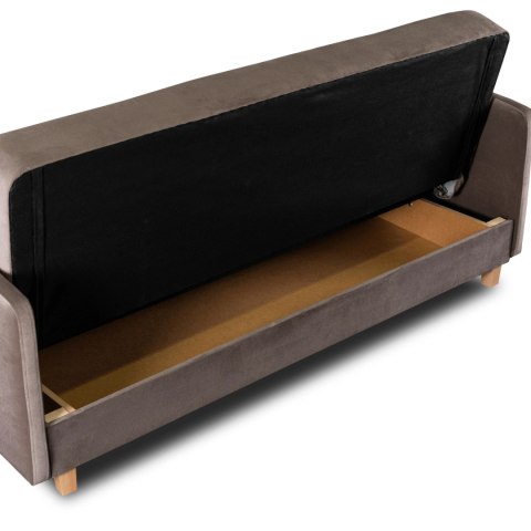 Zestaw 2x Sofa Rozkładana CUBA Beżowa