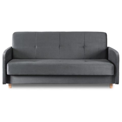 Zestaw 2x Sofa Rozkładana CUBA Szara