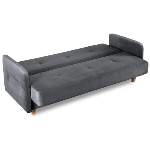 Zestaw 2x Sofa Rozkładana CUBA Szara