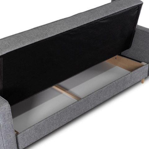 Zestaw 2x Sofa Rozkładana MALTA Szara