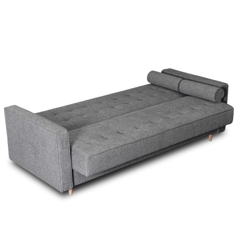 Zestaw 2x Sofa Rozkładana MALTA Szara