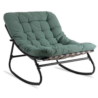 Fotel Bujany AURORA Zielony