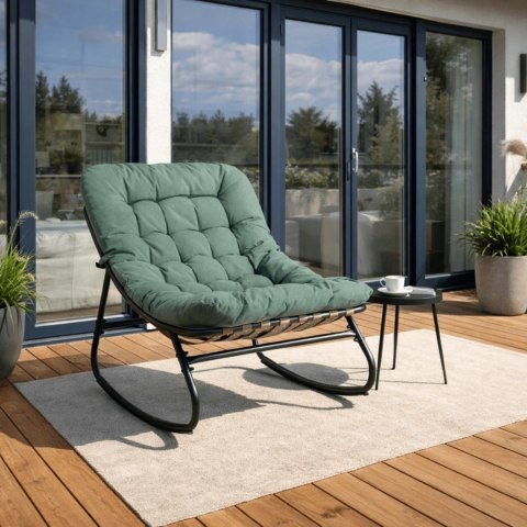 Fotel Bujany AURORA Zielony