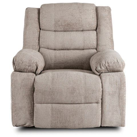 Fotel Rozkładany ARTURO Beżowy Welurowy