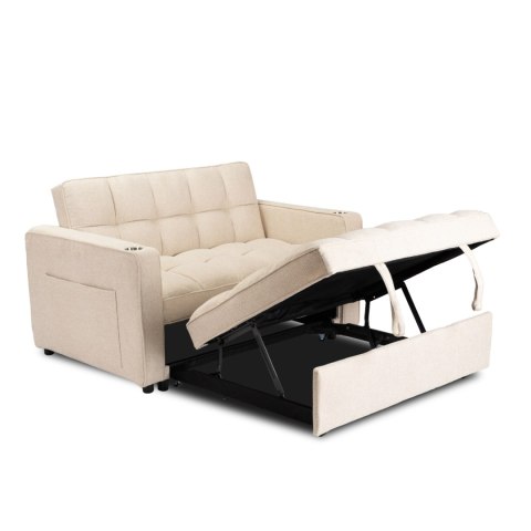 Fotel Rozkładany ASTER do Spania Beżowy