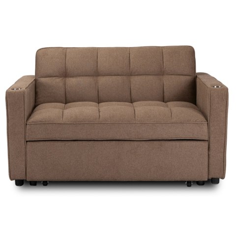 Fotel Rozkładany ASTER do Spania Brązowy