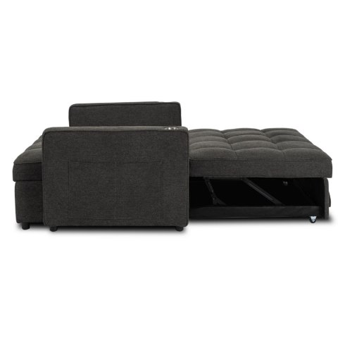 Fotel Rozkładany ASTER do Spania Czarny