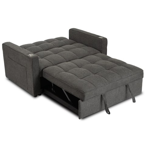 Fotel Rozkładany ASTER do Spania Czarny