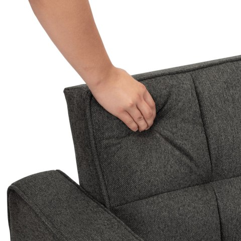 Fotel Rozkładany ASTER do Spania Czarny