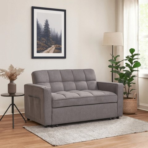 Fotel Rozkładany ASTER do Spania Szary