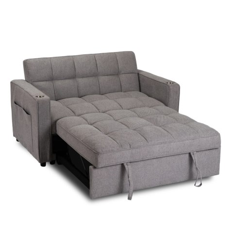 Fotel Rozkładany ASTER do Spania Szary