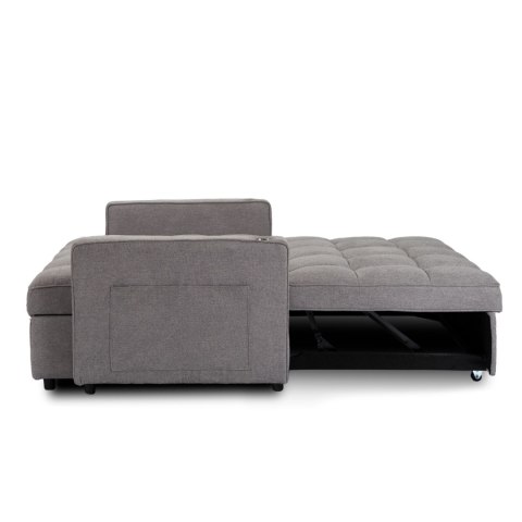 Fotel Rozkładany ASTER do Spania Szary