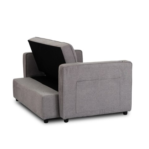 Fotel Rozkładany ASTER do Spania Szary