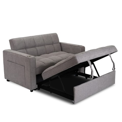 Fotel Rozkładany ASTER do Spania Szary