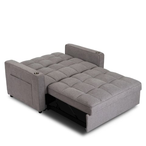 Fotel Rozkładany ASTER do Spania Szary