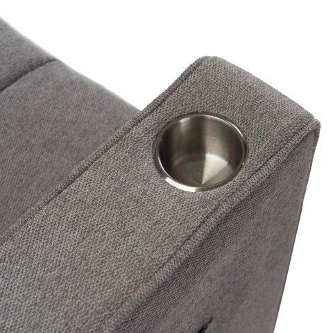 Fotel Rozkładany ASTER do Spania Szary