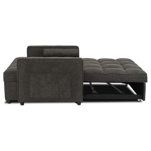 Fotel Rozkładany CORRA do Spania Czarny