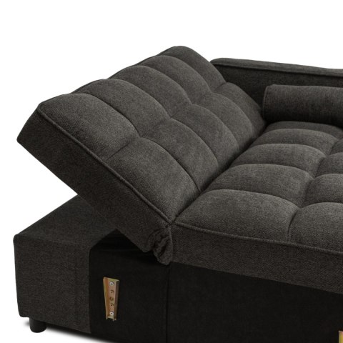 Fotel Rozkładany CORRA do Spania Czarny