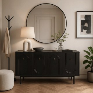 Komoda MARLEN 155 cm Czarna