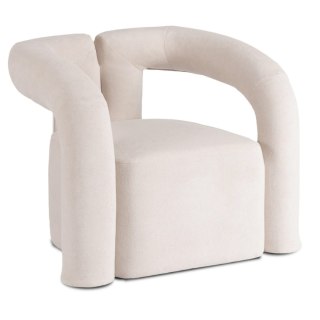 Fotel Wypoczynkowy do Salonu BRAZIL Kremowy Nowoczesny