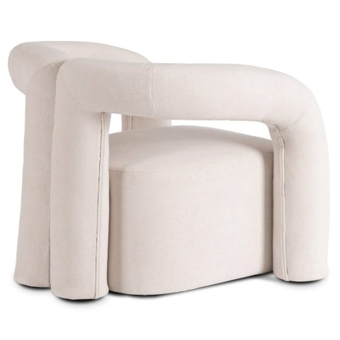 Fotel Wypoczynkowy do Salonu BRAZIL Kremowy Nowoczesny