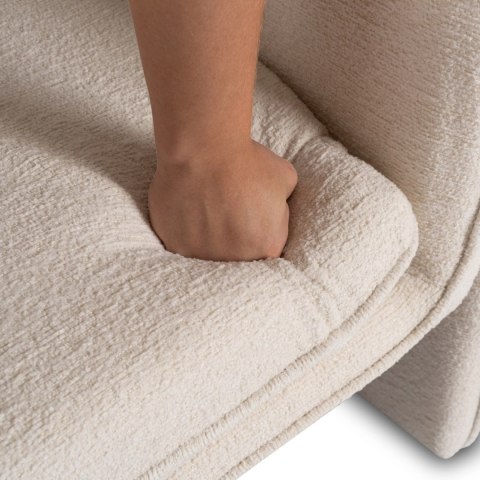 Fotel Wypoczynkowy do Salonu GALA Beżowy Nowoczesny