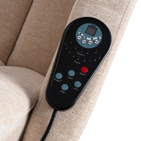 Fotel Masujący Obrotowy SPIKE 2 Beżowy