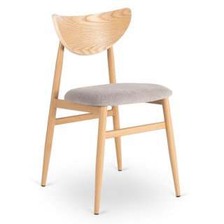 Krzesło BRAGA Dąb/Szary