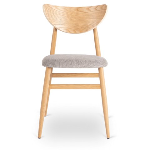 Krzesło BRAGA Dąb/Szary