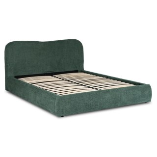 Łóżko 160x200 BRISTOL z Pojemnikiem Zielone Boucle