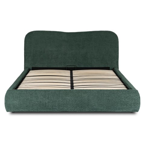 Łóżko 160x200 BRISTOL z Pojemnikiem Zielone Boucle