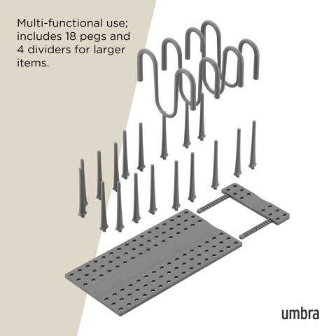 Umbra UMBRA organizer na naczynia PEGGY