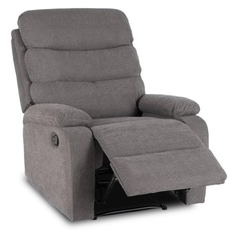 Fotel Rozkładany KOBE Szary Tkanina