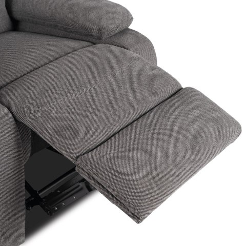 Fotel Rozkładany KOBE Szary Tkanina