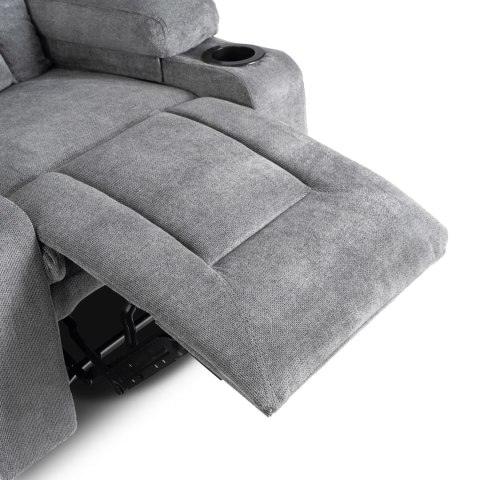 Fotel Rozkładany Masujący BOX 2 Ciemnoszary