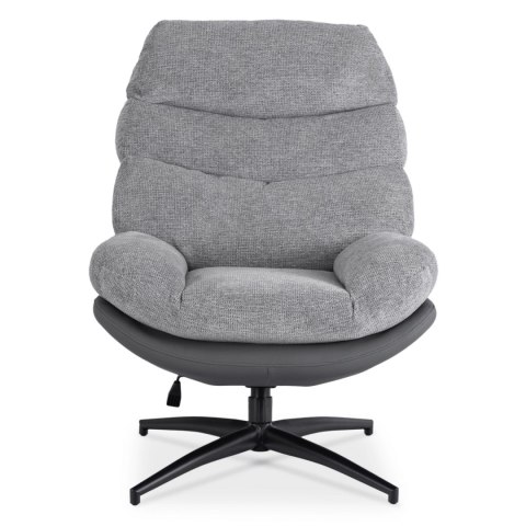 Fotel Wypoczynkowy Obrotowy ASTURIA Szary