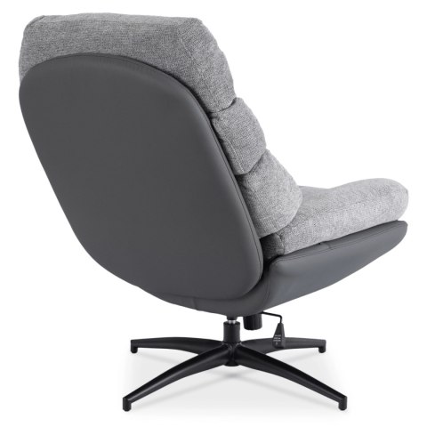 Fotel Wypoczynkowy Obrotowy ASTURIA Szary