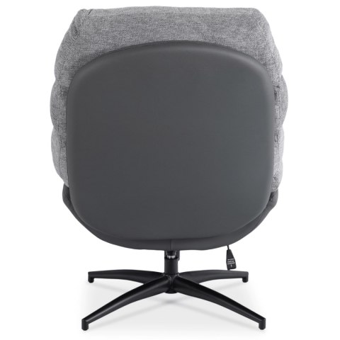 Fotel Wypoczynkowy Obrotowy ASTURIA Szary