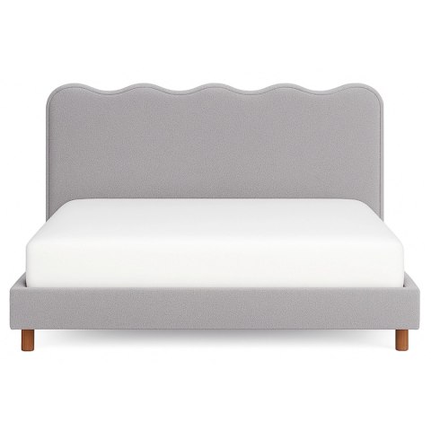 Łóżko 160x200 IZMIR Szare Boucle