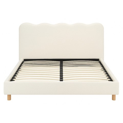 Łóżko 180x200 IZMIR Kremowe Boucle
