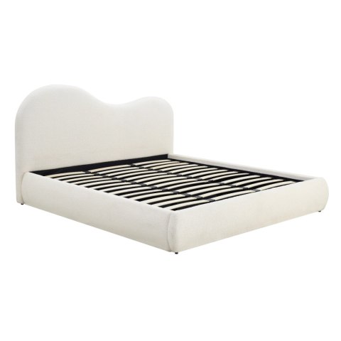 Łóżko 180x200 TALINN z Pojemnikiem Kremowe Boucle