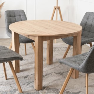 Stół HARRY Rozkładany 102-142 cm Dąb Artisan