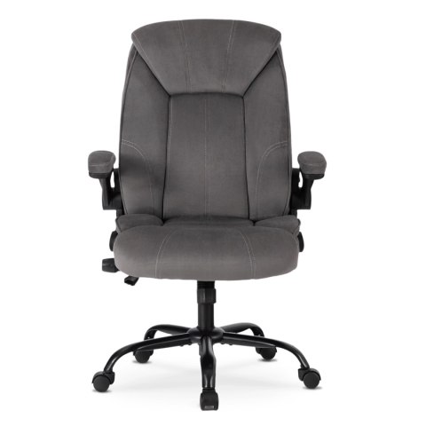 Fotel Biurowy COMFORT Obrotowy Szary Nowoczesny