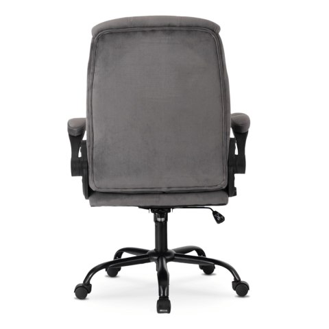 Fotel Biurowy COMFORT Obrotowy Szary Nowoczesny